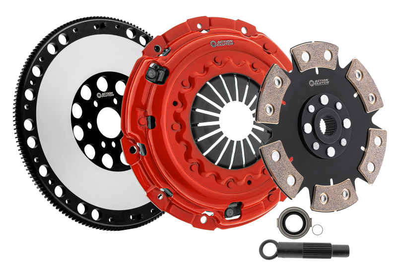 Action Clutch 03-12 Honda Accord 2.4L (K24A4) Stage 4 Clutch Kit (1MD) w/Lightened Flywheel ACR-0597 *Discontinued