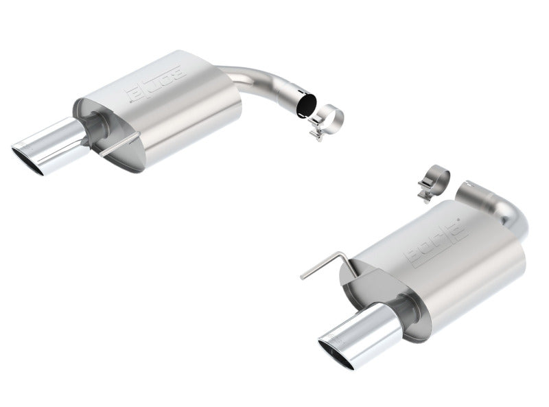 Borla S-Type Rear Section 15-17 Ford Mustang GT 5.0L V8 MT/AT 2.5in pipe 4in tip 11887