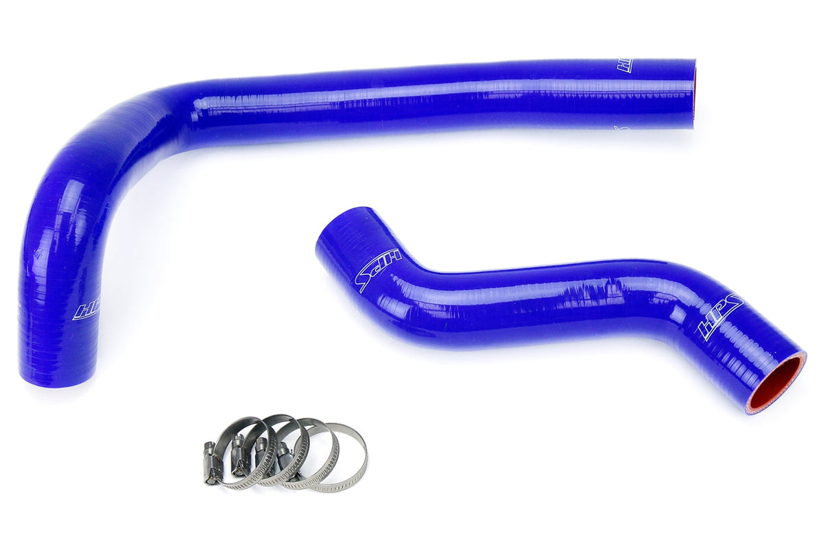 HPS Performance HPS Blue Reinforced Silicone Radiator Hose Kit Coolant Mazda 93-97 RX7 FD3S