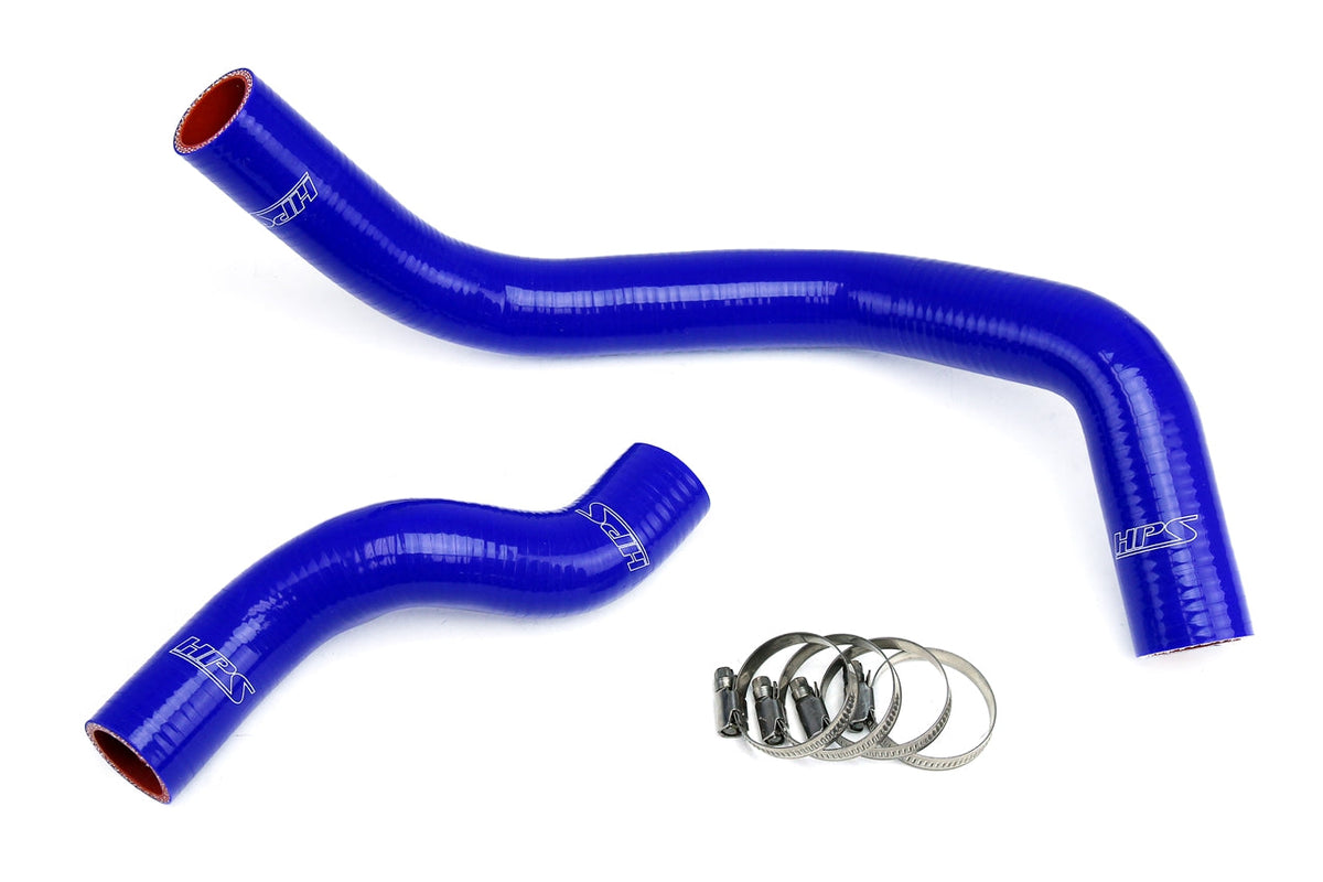 HPS Performance HPS Blue Reinforced Silicone Radiator Hose Kit Coolant Nissan 89-98 240SX w/ SR20DET