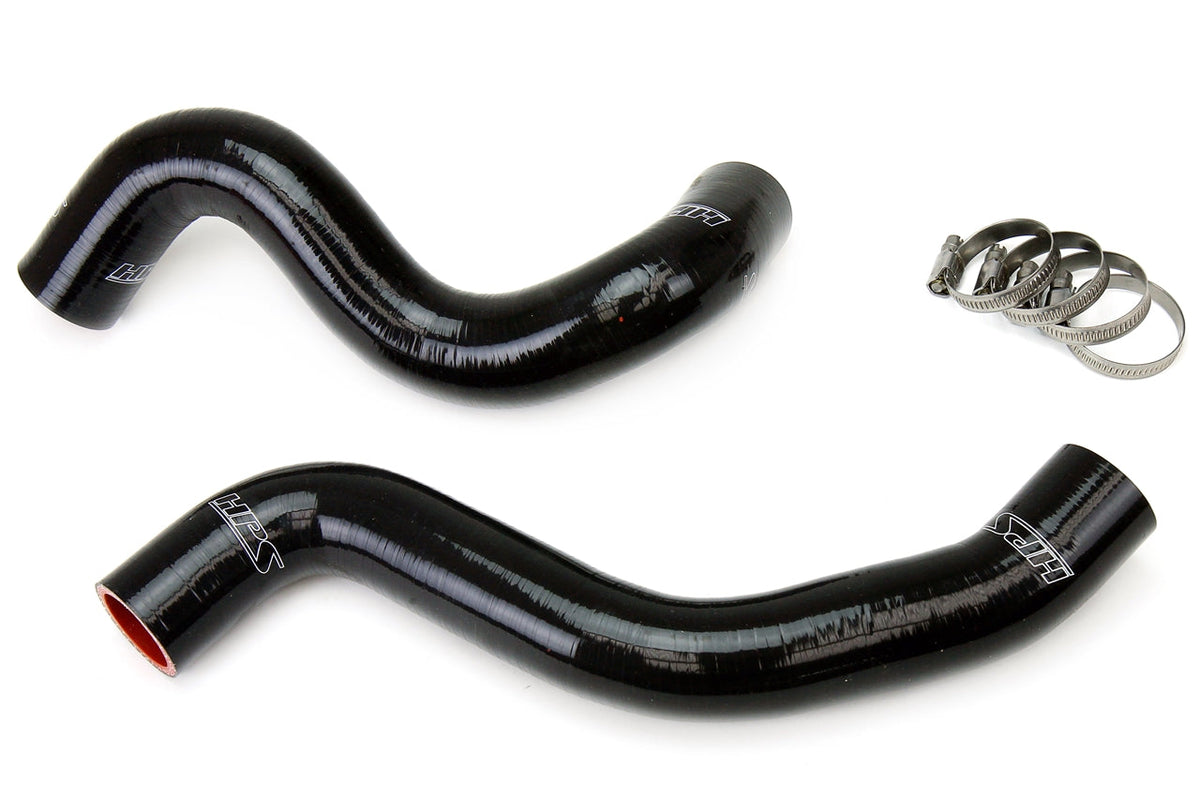 HPS Performance HPS Black Reinforced Silicone Radiator Hose Kit Coolant Scion 05-10 tC