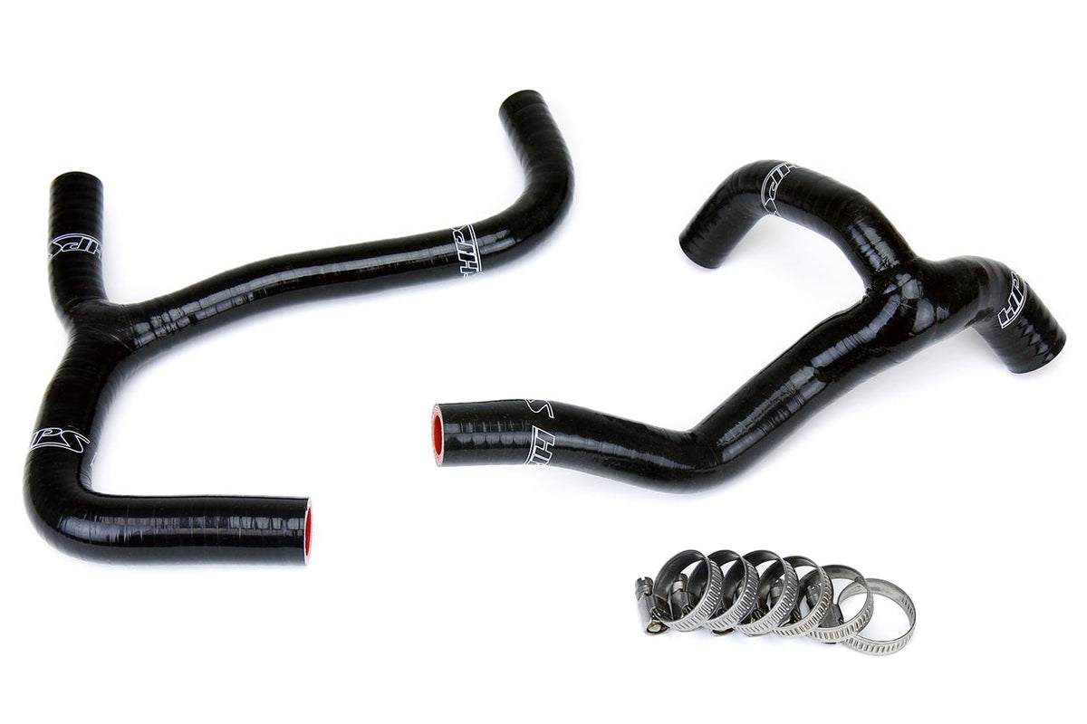 HPS Performance HPS Black Reinforced Silicone Radiator Hose Kit Coolant Honda 03-04 CRF450R