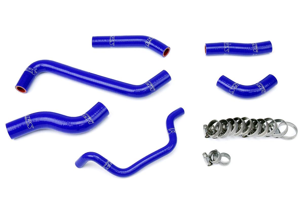 HPS Performance HPS Blue Reinforced Silicone Radiator Hose Kit Coolant Kawasaki 10-11 KX450F
