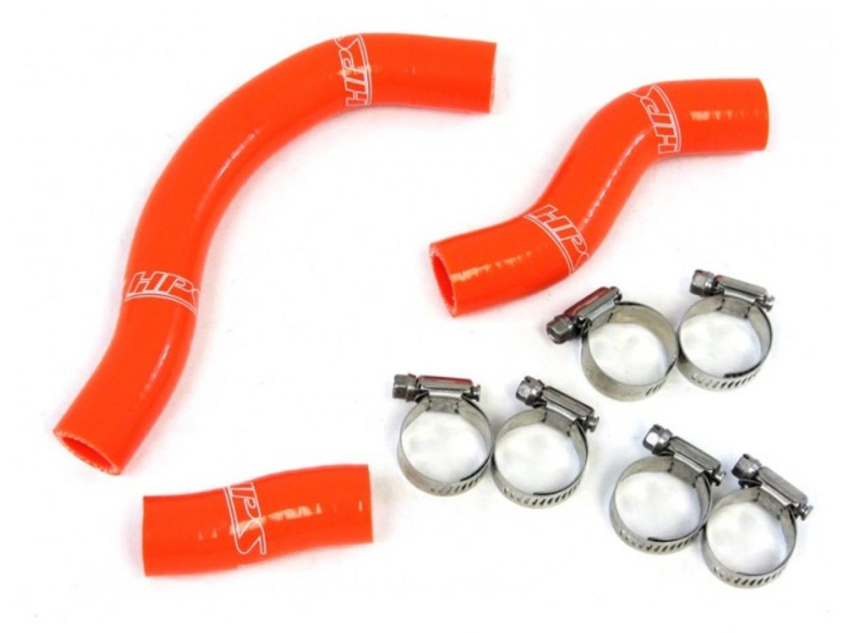 HPS Performance HPS Orange Reinforced Silicone Radiator Hose Kit Coolant KTM 11-12 450SXF