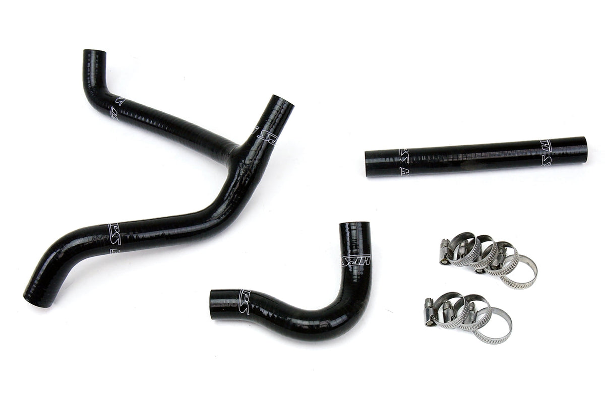 HPS Performance HPS Black Reinforced Silicone Radiator Hose Kit Coolant Suzuki 06-07 RMZ450