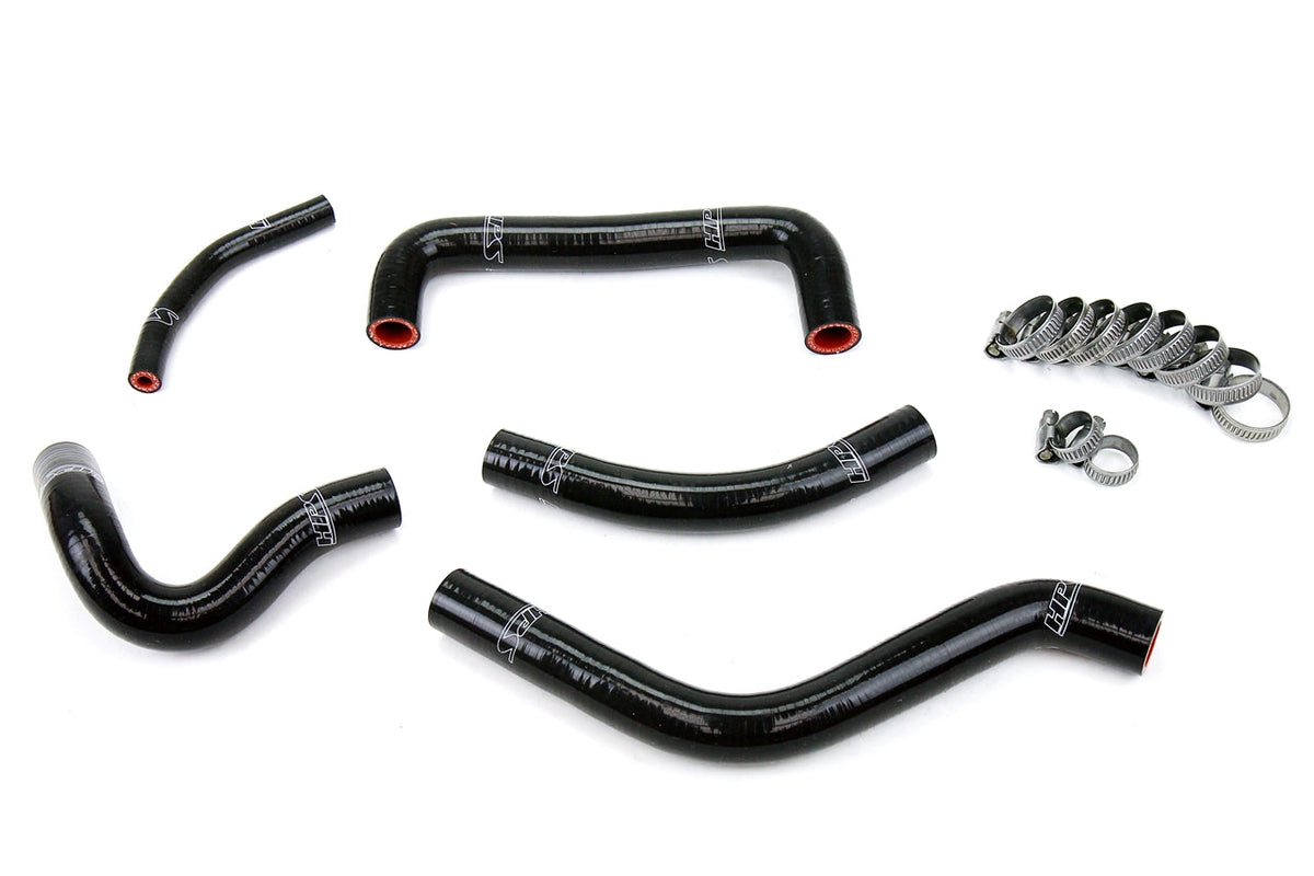 HPS Performance HPS Black Reinforced Silicone Radiator Hose Kit Coolant Suzuki 04-05 RMZ450