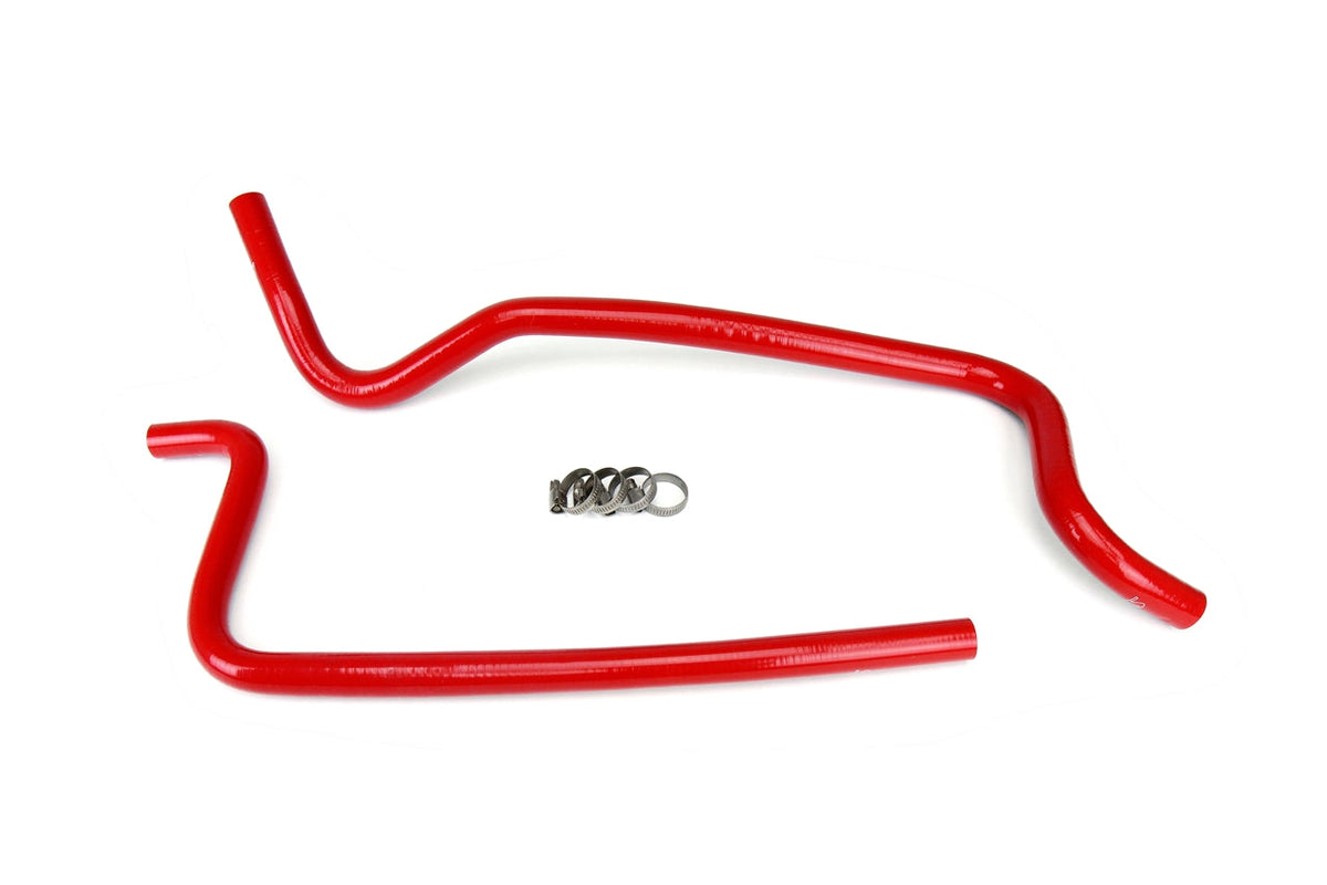 HPS Performance HPS Red Reinforced Silicone Heater Hose Kit Jeep 02-06 Wrangler TJ 4.0L Left Hand Drive