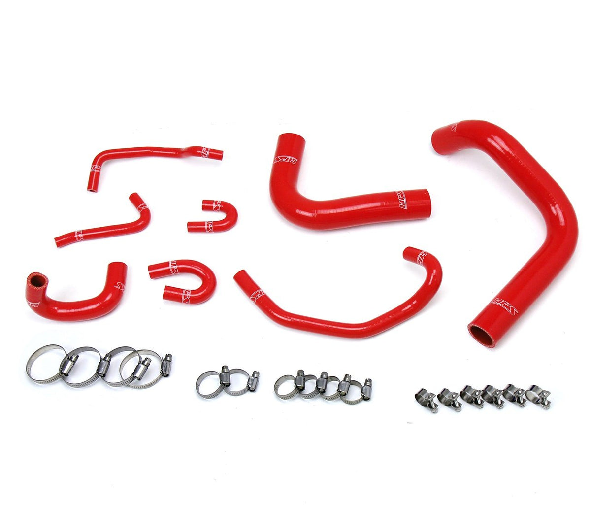HPS Reinforced Red Silicone Radiator Hose Kit Coolant Toyota 89-95 4Runner 3.0L V6