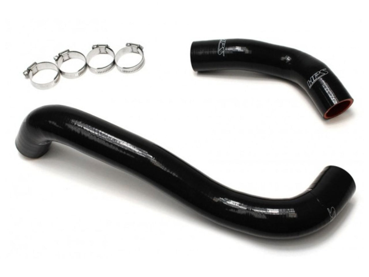HPS Performance HPS Silicone Radiator Coolant Hose Kit 1989-1992 Mazda RX7 FC3S 1.3L NA / Turbo, Black 57-1395-BLK