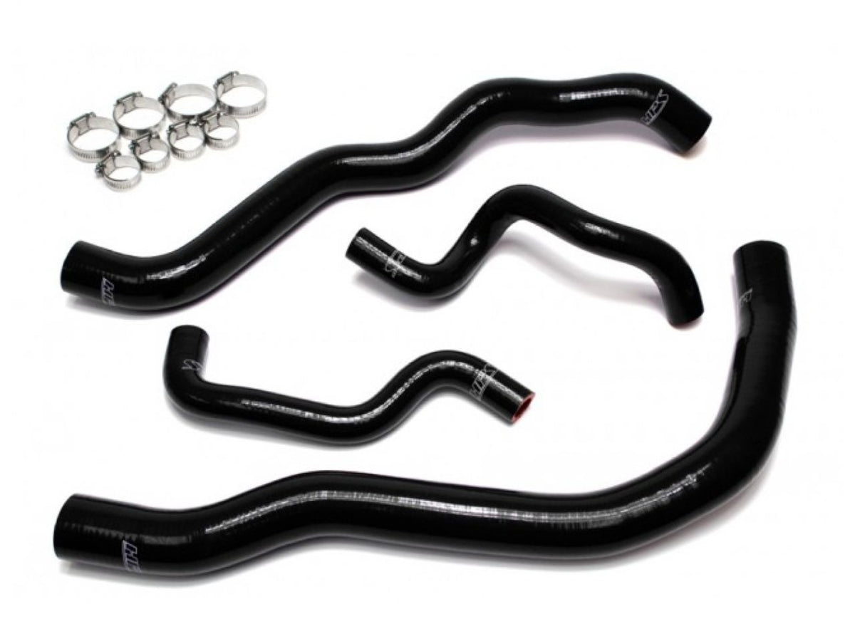 HPS Performance HPS Reinforced Black Silicone Radiator Hose Kit Coolant Hyundai 11-14 Sonata 2.0L Turbo