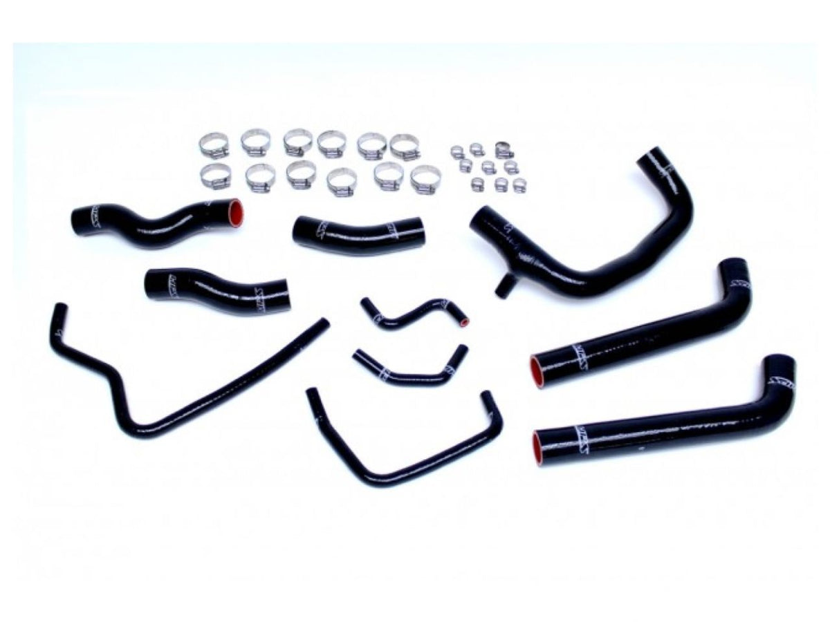 HPS Performance HPS Reinforced Black Silicone Radiator Hose Kit Coolant Toyota 00-05 MR2 Spyder