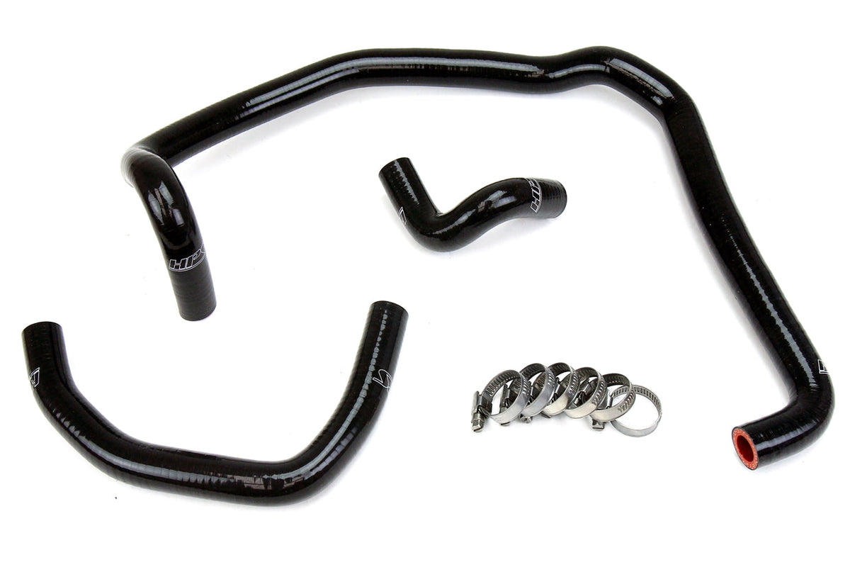 HPS Performance HPS Reinforced Black Silicone Heater Hose Kit Coolant Toyota 95-04 Tacoma 2.4L & 2.7L 4Cyl