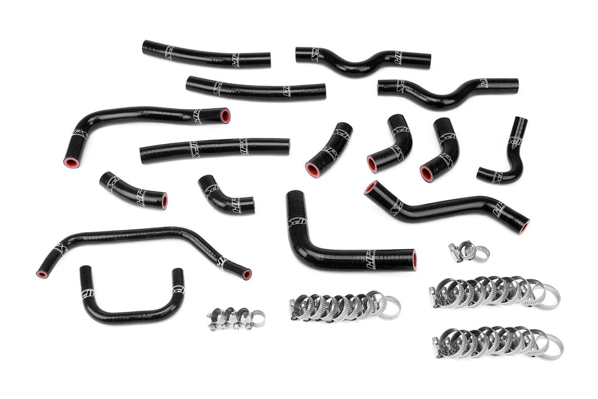 HPS Performance HPS Silicone Heater Coolant Hose Kit Complete 16pcs Set, Lexus 03-07 LX470 4.7L V8 J100, 57-1911