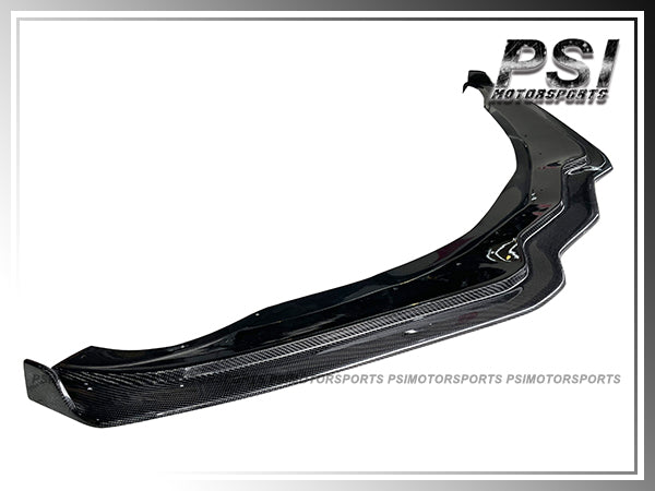 For 2014-2019 Chevrolet Corvette C7 Only - DP Style Carbon Fiber Front Lip