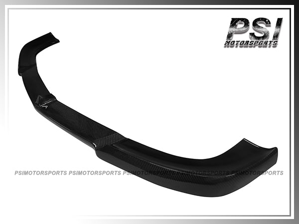 For 2010-2013 Mercedes-Benz W212 E63 AMG Only - V Style Carbon Fiber Front Lip