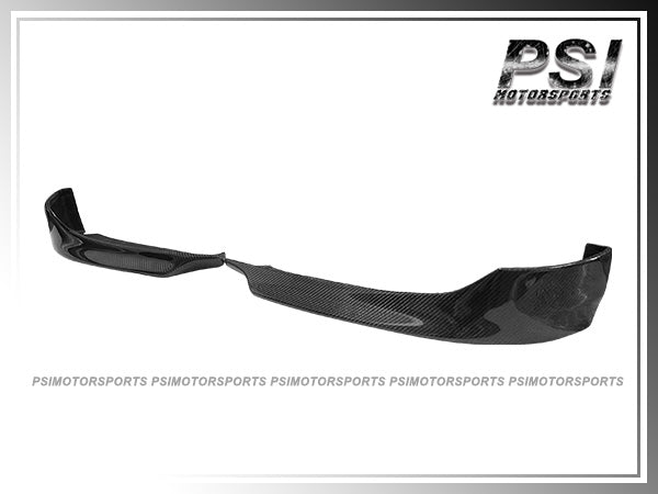 For 2009-2011 BMW E90 E91 LCI 3-Series Sedan/Wagon with Standard Package Only - Carbon Fiber Front Splitter Lips