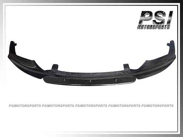 For 2011-2016 BMW F10 5-Series with M-Sport Package Only - V2 Style Carbon Fiber Front Lip