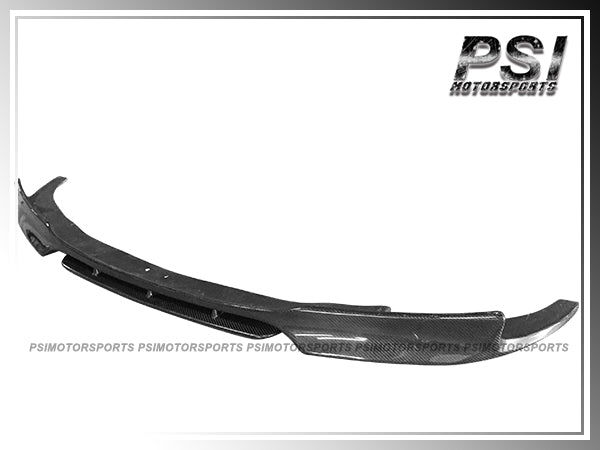 For 2011-2016 BMW F10 M5 Only - V Style Carbon Fiber Front Lip