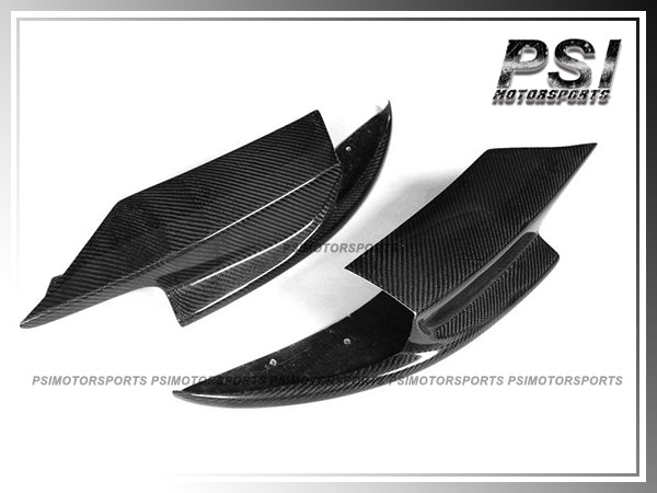 For 2011-2016 BMW F10 M5 Only - R Style Carbon Fiber Front Splitter Lips