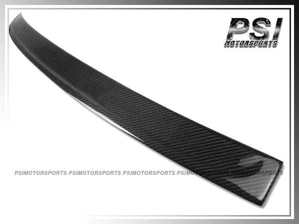 2011-2016 BMW F10 5-Series Sedan Only - 3D Style Carbon Fiber Roof Spoiler
