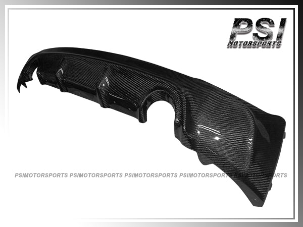 2014-2021 BMW F22 2-Series with M-Sport Package Only 3D Style Carbon Fiber Rear Diffuser