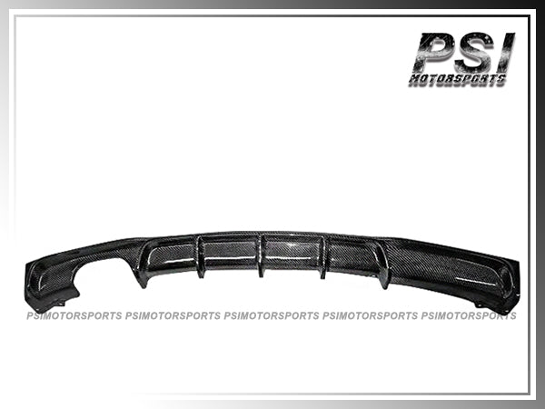 2012-2018 BMW F30 F31 3-Series with M-Sport Package Only Performance Style Carbon Fiber Rear Diffuser (oo---)