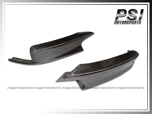 For 2012-2018 BMW F30 F31 3-Series with M-Sport Package Only - Carbon Fiber Front Splitter Lips