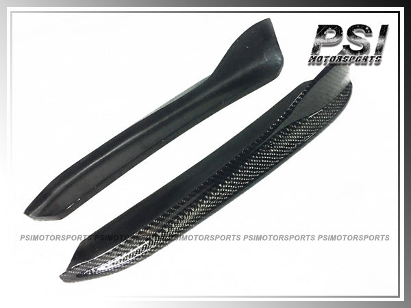 For 2014-2019 BMW F32 F33 F36 4-Series with M-Sport Package Only - Carbon Fiber Rear Splitter Lips