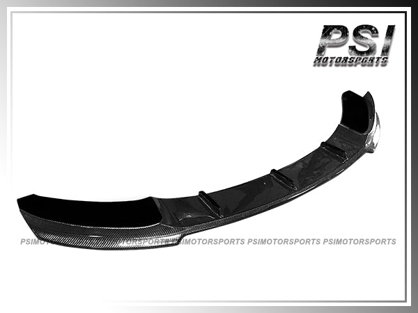 For 2014-2019 BMW F32 F33 F36 4-Series with M-Sport Package Only - V Style Carbon Fiber Front Lip