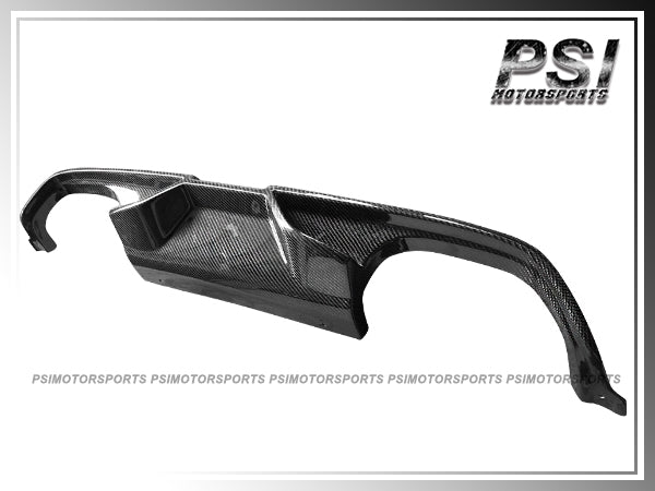 For 2014-2020 BMW F80 M3 & F82 M4 Only - AK Style Carbon Fiber Rear Diffuser