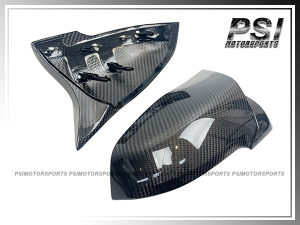 For BMW G29 Z4 & Toyota GR Supra A90 A91 Only - M Style Carbon Fiber Replacement Mirror Caps