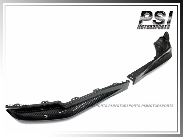 For 2021-2024 BMW G80 M3 Only - OEM Style Carbon Fiber Rear Splitter Lips