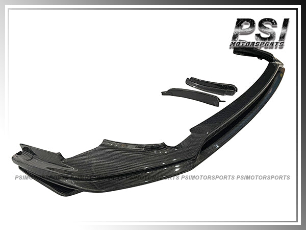 For 2020-2024 Toyota GR Yaris Only - TRD Style Carbon Fiber Front Add-on Lip