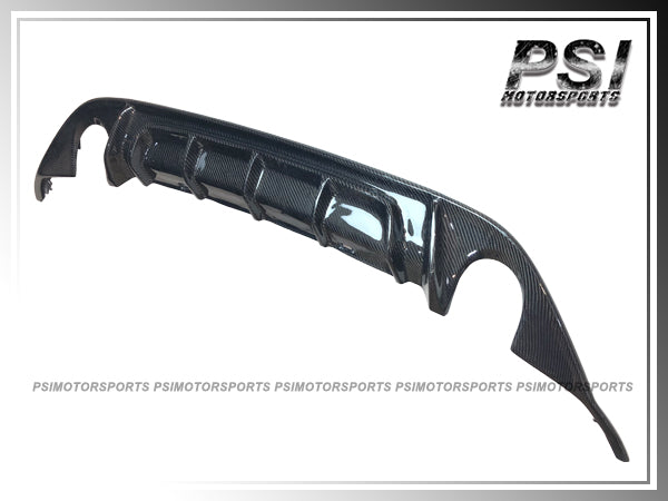 For 2013-2017 Volkswagen Golf MK7 Only - DP3 Style Carbon Fiber Rear Diffuser