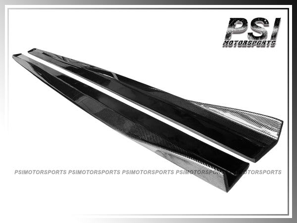 2014-2020 Lexus IS with F-Sport Package Only - TP Style Carbon Fiber Side Skirt Lips