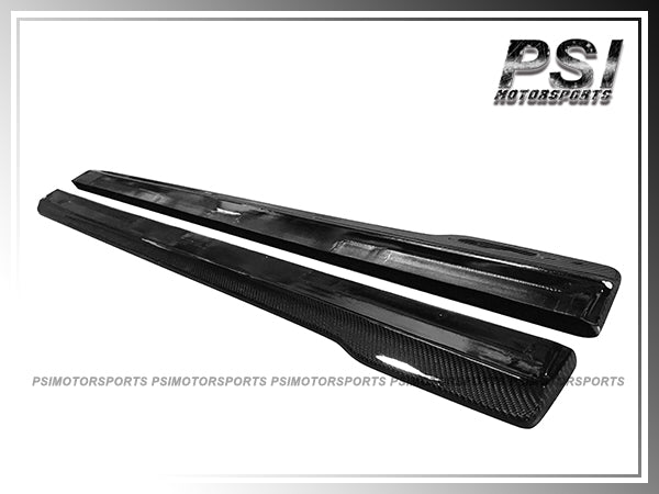 For 2016-2023 Mazda Miata MX-5 ND Only - CS Style Carbon Fiber Side Skirt Add-on Lips