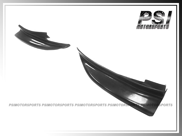 For 2014-2018 Porsche Macan Base & S Only - DP Style Unpainted ABS Rear Splitter Lips