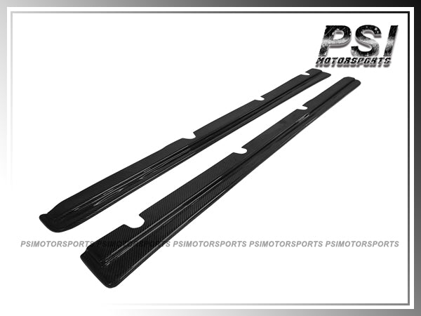 For 2000-2009 Honda S2000 Only - DP Style Carbon Fiber Side Skirts Lips