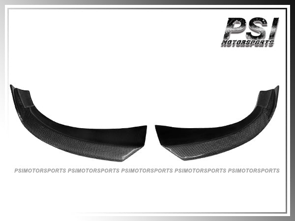 For 2013-2018 Mercedes-Benz W117 CLA-Class with AMG Sport Package Only - PH Style Carbon Fiber Front Splitter Lips