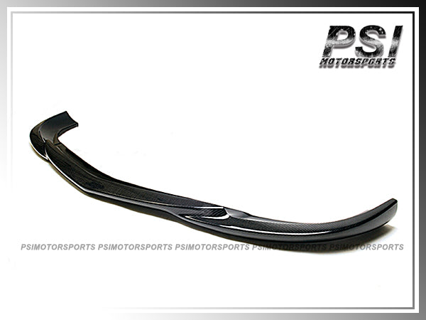 For 2012-2014 Mercedes-Benz W204 C204 C-Class with AMG Sport Package Only - GH Style Carbon Fiber Front Add-on Lip