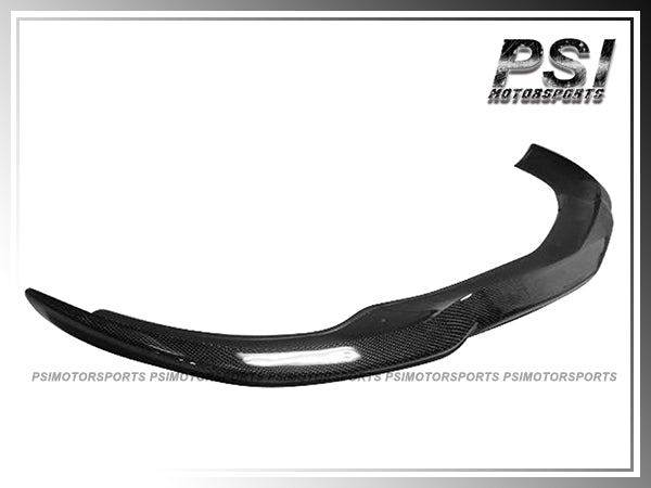 For 2008-2011 Mercedes-Benz W204 C-Class with AMG Sport Package Only - CS Style Carbon Fiber Front Add-on Lip