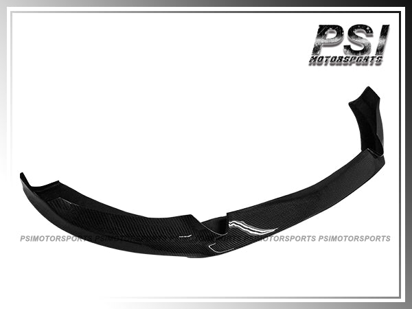 For 2015-2018 Mercedes-Benz W205 C-Class with AMG Sport Package Only - CS Style Carbon Fiber Front Add-on Lip