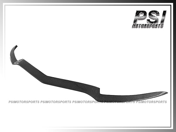 For 2014-2017 Mercedes-Benz C207 E-Class with AMG Sport Package Only - OEM Style Carbon Fiber Front Add-on Cover