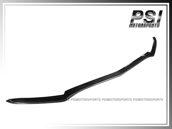 For 2014-2016 Mercedes-Benz W212 E-Class Sedan with AMG Sport Package Only - OEM Style Carbon Fiber Front Add-on Cover