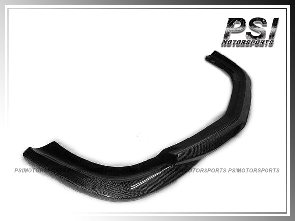 For 2010-2013 Mercedes-Benz W212 E-Class with AMG Sport Package Only - GH Style Carbon Fiber Front Add-on Lip