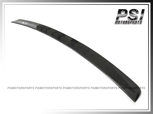 2010-2016 Mercedes-Benz W212 E-Class Sedan Only - Factory Style Carbon Fiber Roof Spoiler