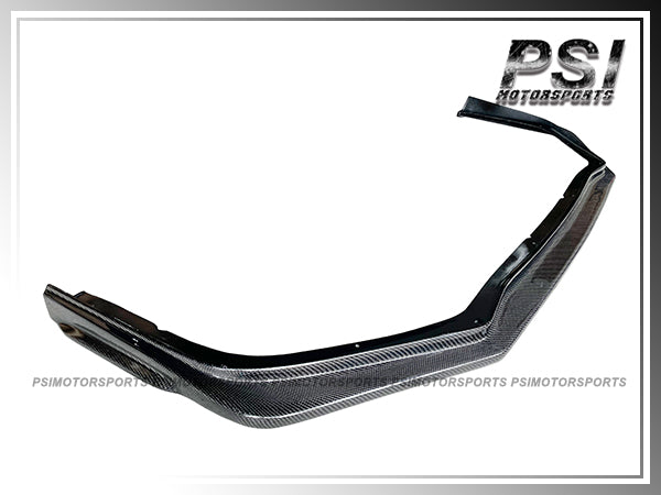 For 2015-2017 Subaru WRX / STI Only - AP Style Carbon Fiber Front Add-on Lip