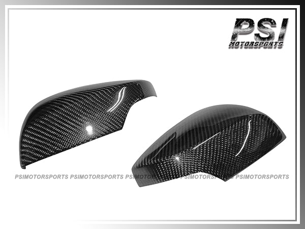 For 2015-2021 Subaru WRX / STI Only - OEM Style Carbon Fiber Replacement Mirror Caps