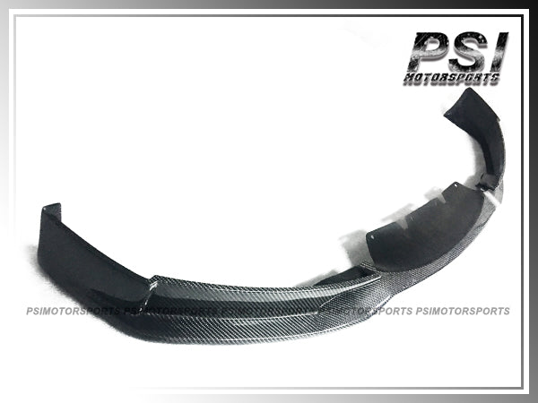 For 2012-2018 BMW F30 F31 3-Series with M-Sport Package Only - E Style Carbon Fiber Front Lip