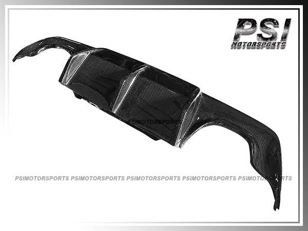2004-2009 BMW E60 M-Sport Only JP Style Carbon Fiber Rear Diffuser (For Quad Tips)